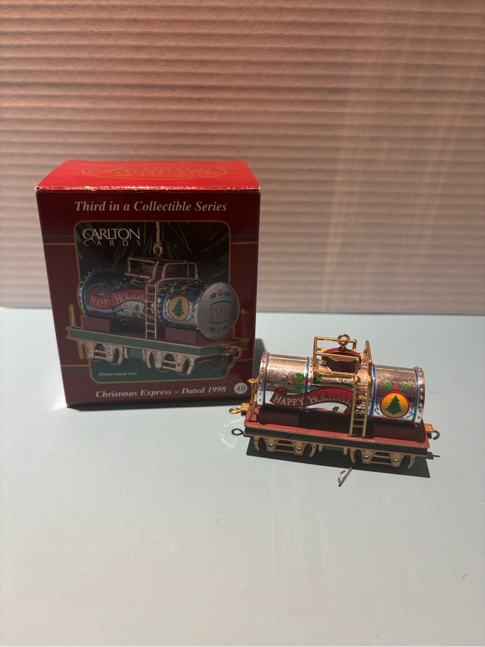 Carlton Cards Christmas Express Train Ornament